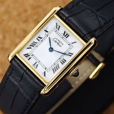 men's cartier tank|cartier tank men's vintage.